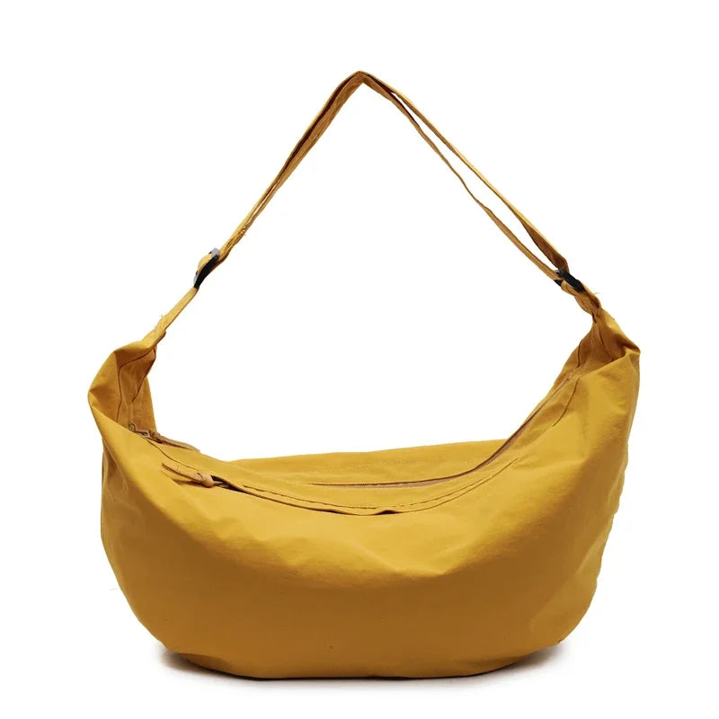 Simple Casual Solid Large Capacity Crossbody Bags for Women 2026 High Quality Fashionable Portable Fresh Versatile Shoulder Bags