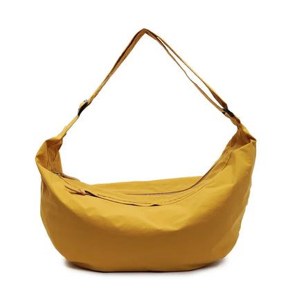Simple Casual Solid Large Capacity Crossbody Bags for Women 2026 High Quality Fashionable Portable Fresh Versatile Shoulder Bags