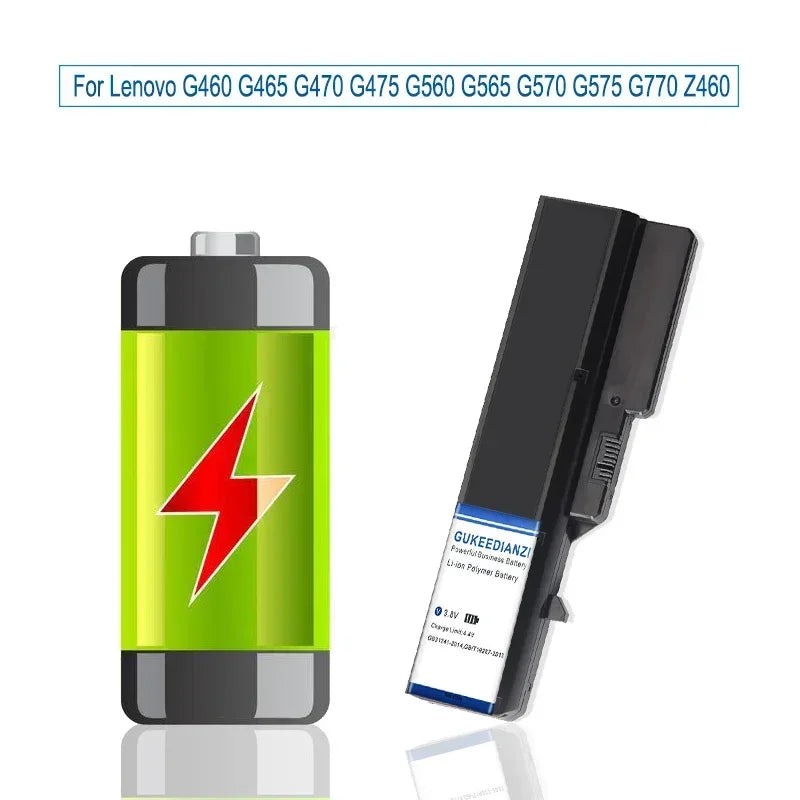 L09M6Y02 L10M6F21 L09S6Y02 L09L6Y02 6800mAh Laptop Battery For Lenovo G460 G465 G470 G475 G560 G565 G570 G575 G770 Z460