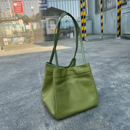 Custom Letter Suede Leather Women Bucket Bag Female Party Handbag Handbag 2025 New Fashion Chinese Style Luxury Brand Tote Bags