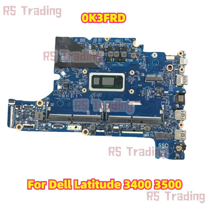 17938-1 For Dell Latitude 3400 3500 Laptop Mainboard 0K3FRD I5-8265U Test OK