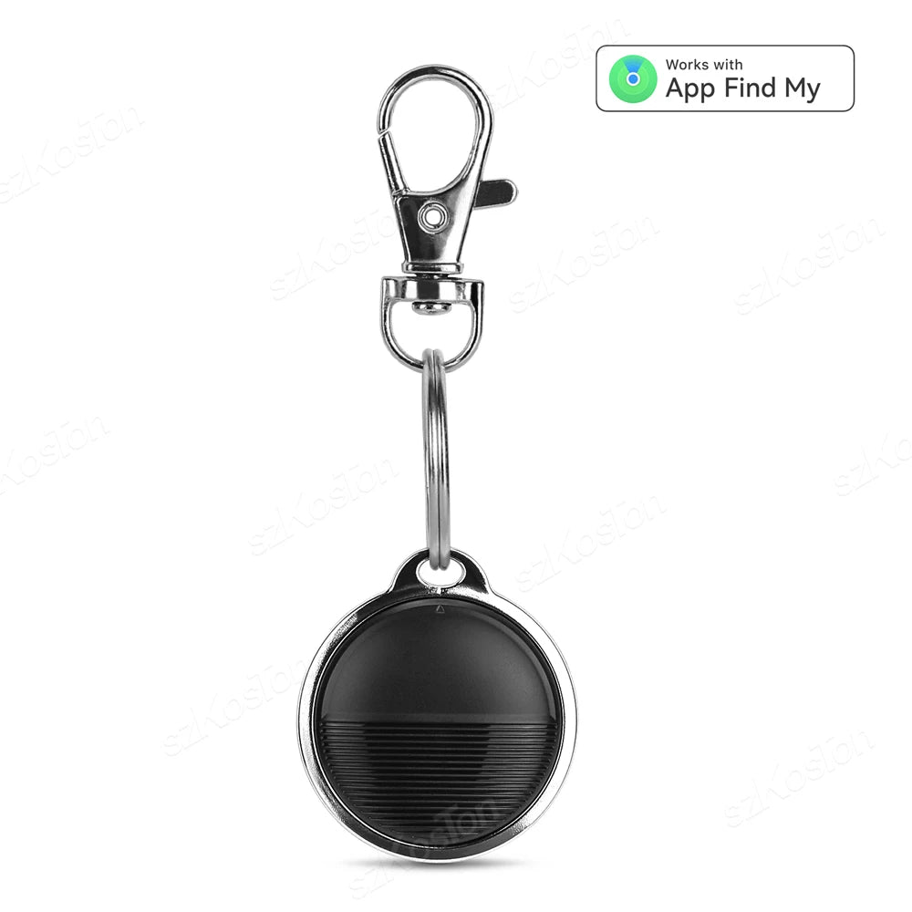 GPS-Tracker für iOS: Intelligenter, Bluetooth-kompatibler Mini-GPS-Locator für Brieftasche und Schlüssel – Anti-Verlust-Gerät, kompatibel mit der „Wo ist?“-App