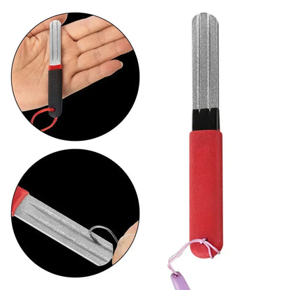 Diamond File Fishing Diamond Hook Sharpen Tools Double Sided File Double Sided File Grinding Hook Hook Sharpener