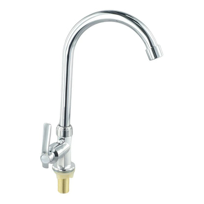 LSSH Sink Cold Taps Faucet Kitchen Sink Faucet Single Lever Hole Tap Cold Water Kitchen Faucet Single Cold Sink Vertical Faucet