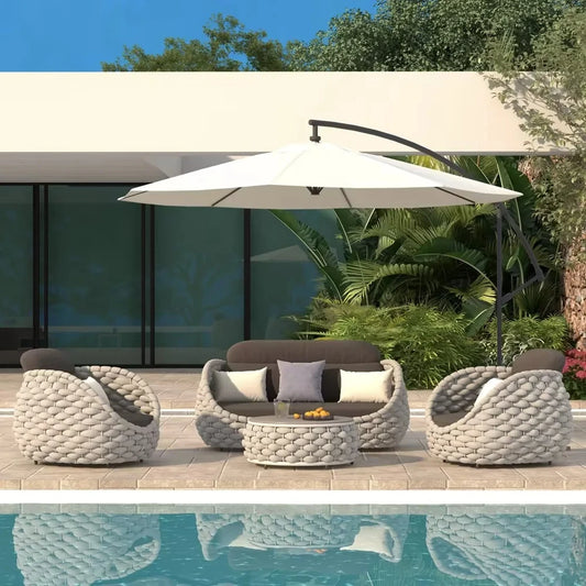 Outdoor Furniture Terrassenmobel Set Sof Exterior Jardn Salon De Jardin Exterieur Patio Furniture Set Garden Sofas
