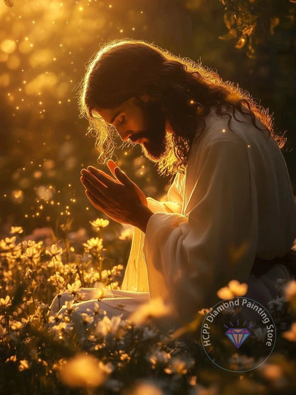 Jesus Christ Cross Diamond Painting Kit 5D DIY Diamond Embroidery Cross Stitch Handmade Art Gift Crafts Home Decor Gift