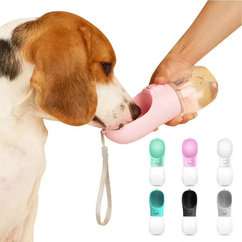 300ml Dog Water Bottle For Small Large Dogs Cat Portable Puppy Cup Outdoor Travel Proof Drinking German Shepherd Pet Supplies