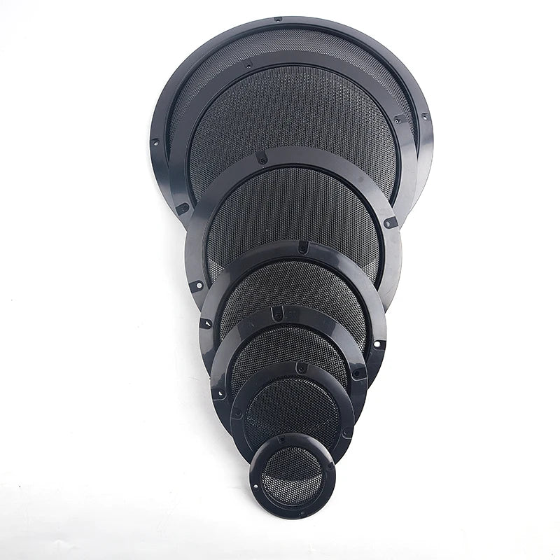 2/3/4/5/6.5/8Inch Speaker Net Cover High-grade Car Home Mesh Enclosure Speakers Plastic Frame Metal Iron Wire Grilles