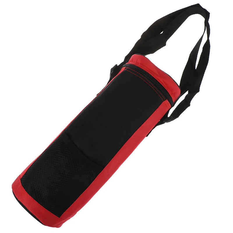 1x Water Bottle Cooler Tote Bag Universal Water Bottle Pouch High Capacity Insulated Cooler Bag Outdoor Traveling Camping Hiking