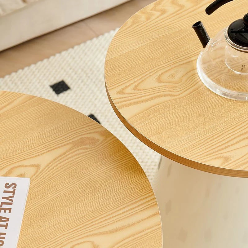 DIY Coffee Table Modern Living Room Combination Furniture Tee Table Nordic Luxury Circular Coffee Tables Art Decoration Tables