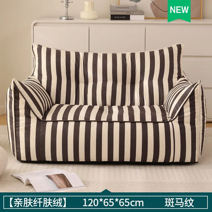 Bean Bag Furniture Sofas For Living Room Compression Puffs High-density Resilient Foam Sillones Comprimidos Scandinavian Style