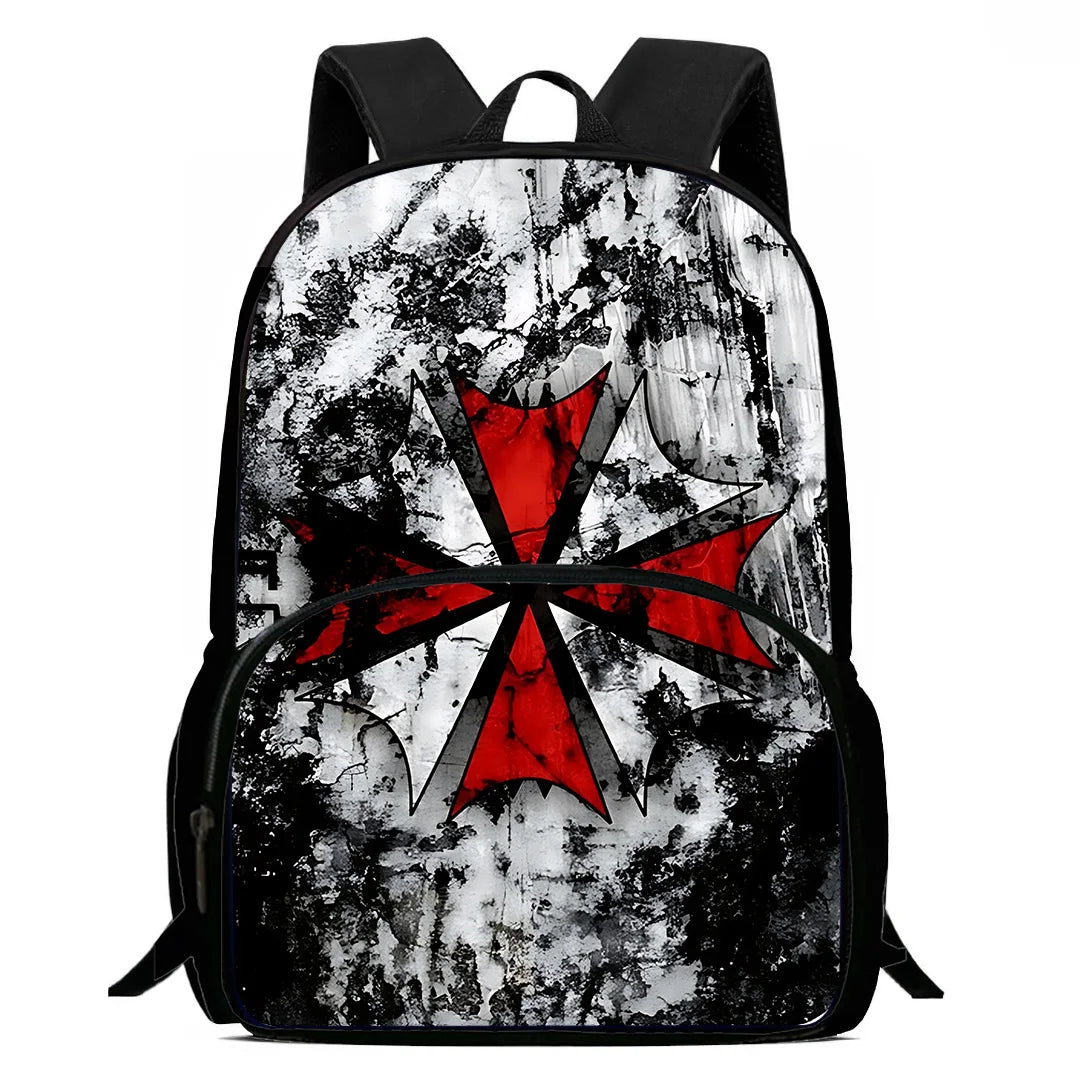 Backpacks Movie Residents Evil Boys and Girls Student Birthday Gift Child School Bags Large Capacity Camping Durable Rucksack