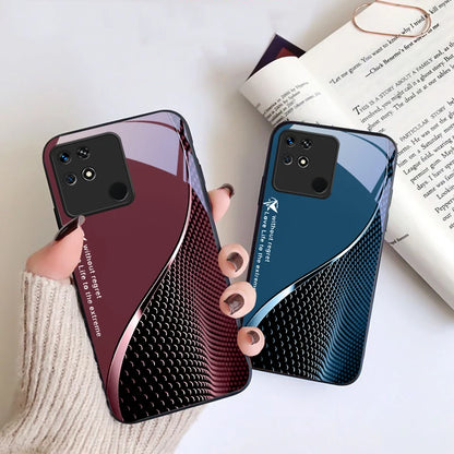 Gradient flowing light For Xiaomi Mi 9 SE 12 12T 13 13T 14 Pro 11 A3 2 6X Pocophone F1 10T Lite 5G Mix 2S Black glass phone case