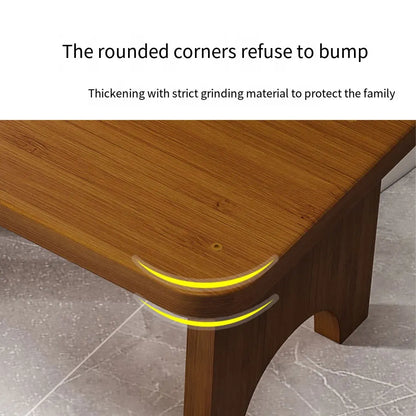 Bamboo Toilet Stool Bathroom Waterproof Non Slide Poop Seat Adult Holder Washroom Closestool Squat Bench for Home Travel