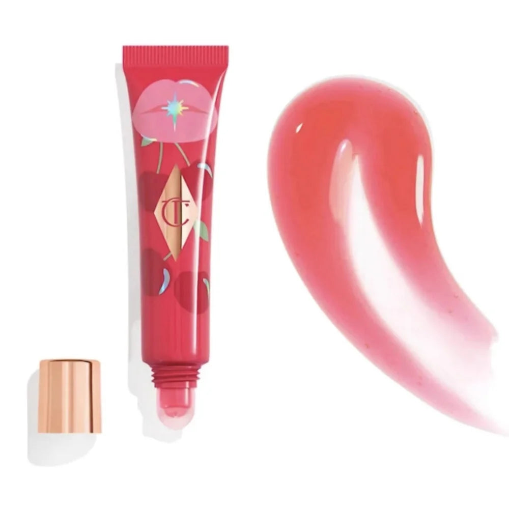 Charlotte Tilbury Makeup Lipstick Walk of No Shame Graceful Pink Pillow Talk Moisturizing Plumping Lip Gloss Strawberry Vanilla