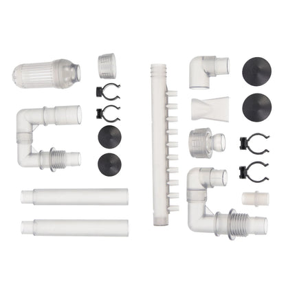 603B Fish Tank Water Pipe Accessories Inflow Outflow Tube Replacement Ceramic Plumbing Fittings Filter Bucket Hose Connector