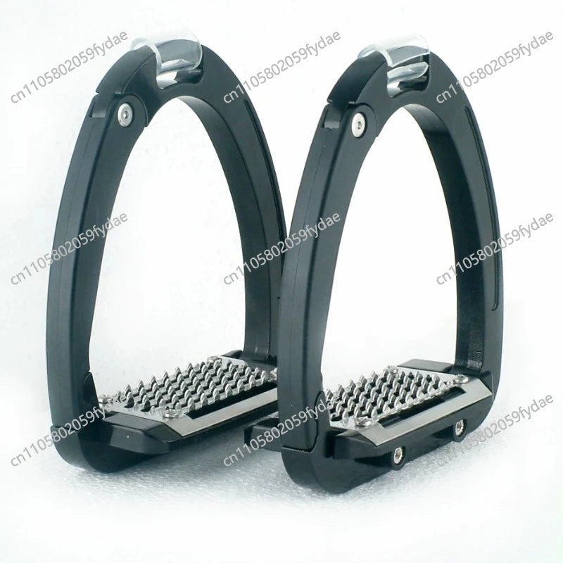 Safety Stirrups 125mm Saddle Accessories Aluminum Alloy Material Equestrian Equipment Complete Set