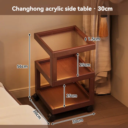 Modern Small Table Bedroom Shelf Sofa Side Side Storage Cabinet Coffee Table Nightstands Furniture Bedroom