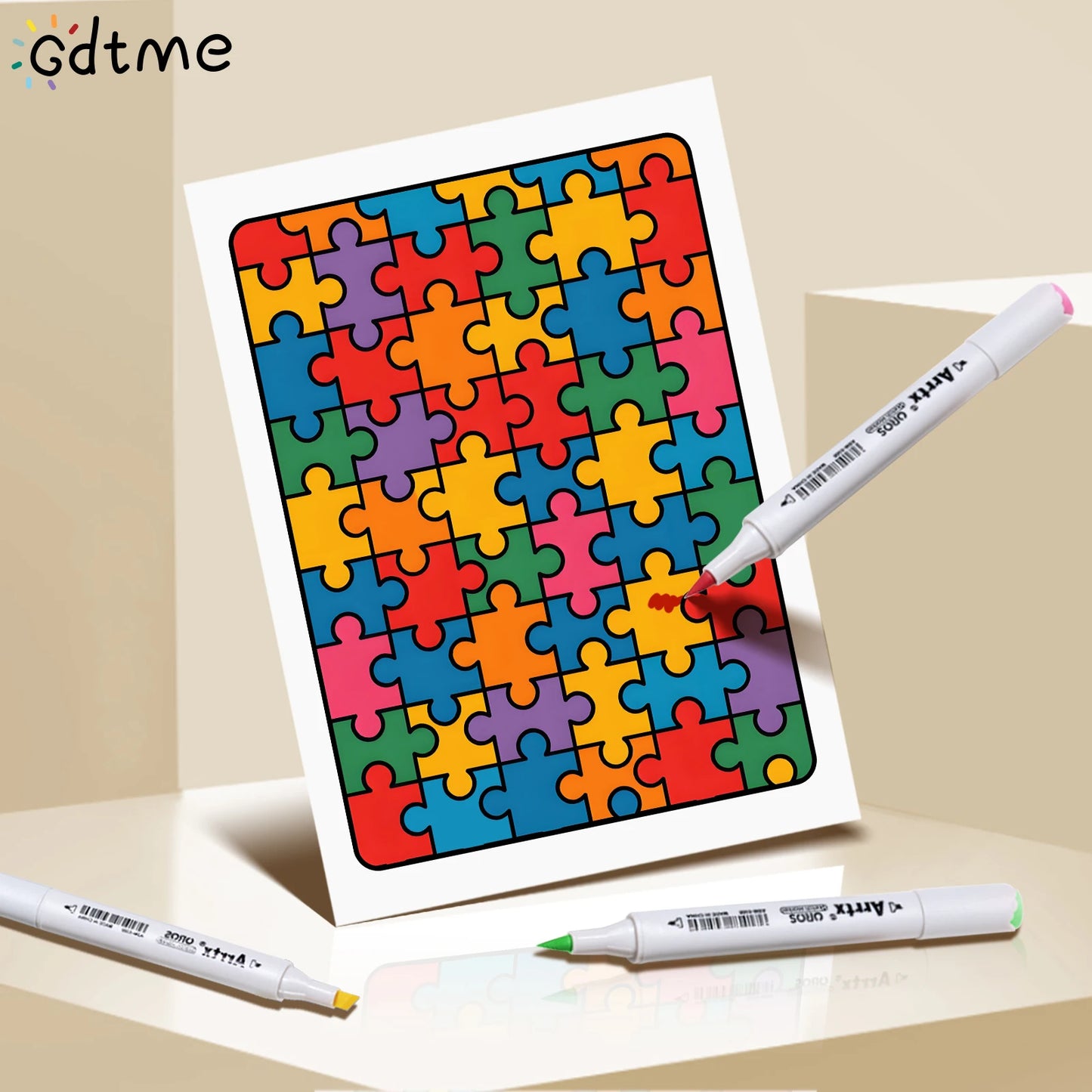 SATISFYING PATTERNS Coloring Book for Adult Relieve Stress Kill Time DIY Painting Drawing Book Kids Educational Toys