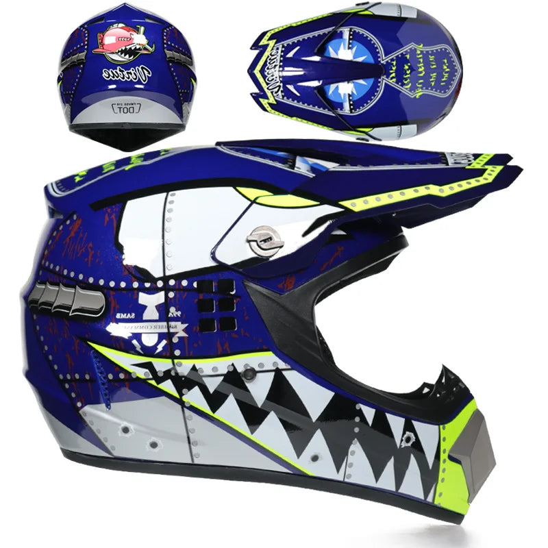 Motorcycle helmet children off-road helmet bike downhill AM DH cross helmet capacete motocross casco para motociclista