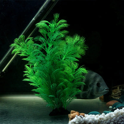 Aquarium Plants Ornaments Plastic Simulation Artificial Water Grass Fish Tank Decoration Accessories