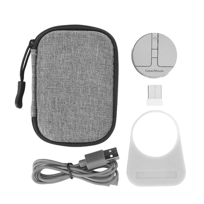 3 Mode BT 5.2/2.4G/USB Computer Mouse 3 Adjustable DPI Wireless Mice Rechargeable Mini Capacitive Mouse With USB Receiver For PC
