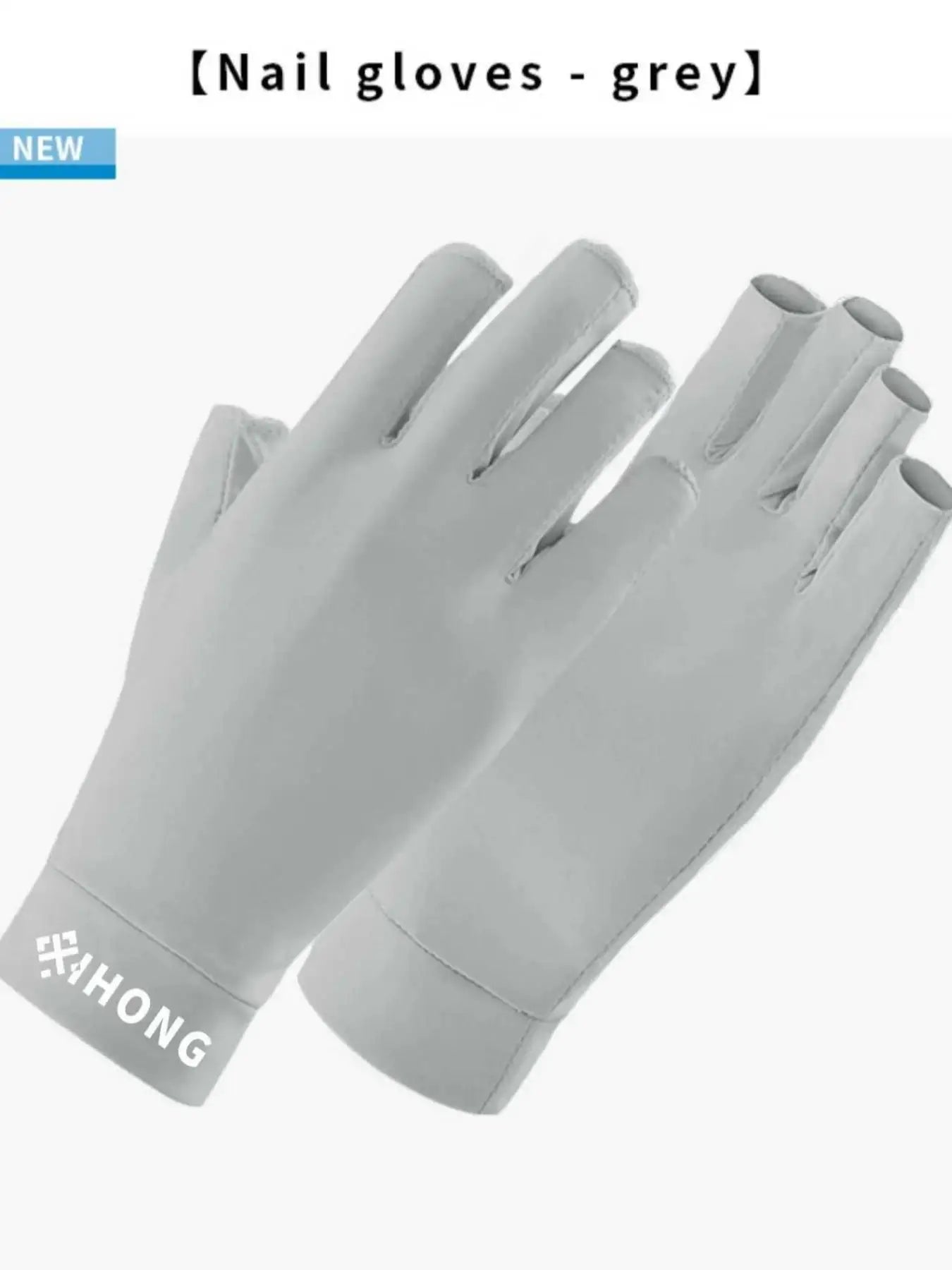 UV Gloves Are Used For Nail Art. These Are Professional UPF50+ UV Protective Gloves, Suitable For Nail Art. Five-Finger Gloves