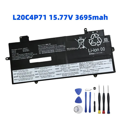 Upgrade L20C4P71 3695mah 15.77V Laptop Li-ion Battery for Lenovo ThinkPad X1 Carbon Gen 9 10 X1 Yoga 6th 7th GEN 6 7 Series