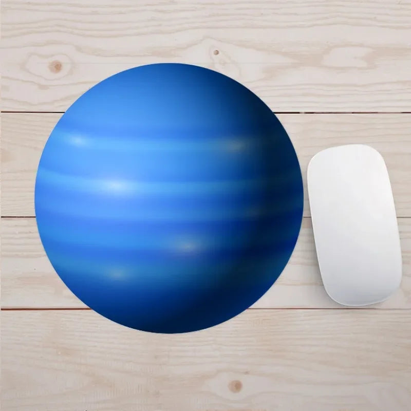 19 Styles Fashion Planets Mouse Pad Round Computer Mouse Pad Gaming Mouse Pad for Pc Laptop Desk