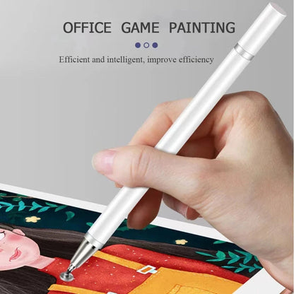 2 In 1 Stylus Pen For Smartphone Tablet Drawing Capacitive Pencil Universal Android Mobile Phone Screen Touch Pen For iPad mini
