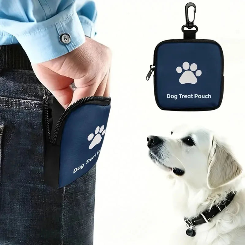 4pcs Portable Dog Treat Bag Outdoor Training Dog Food Pocket Multifunctional Dog Reward Bags Pet Supplies