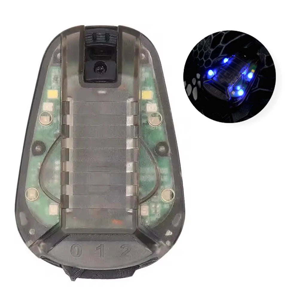 Tactical Helmet Light Green Red Strobe Waterproof Outdoor Survival Safety Signal Flash Lamp Hunting Militar Airsoft LED Lights