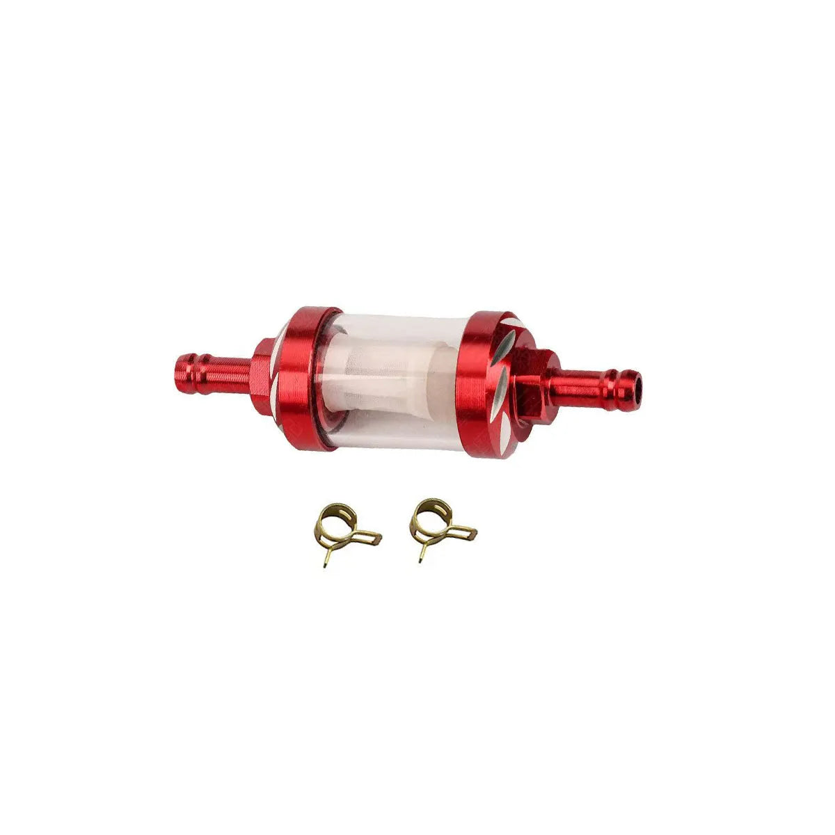 9mm CNC Aluminum Alloy Glass Gas Fuel Oil Filter Moto for Dirt Pit Bike 125/140/150/160cc CRF70 90 110 TTR100 110 KLX65