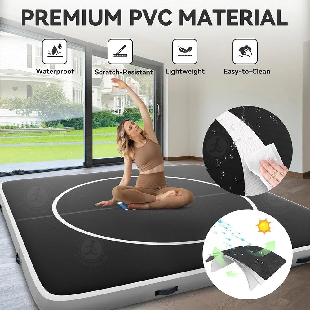 Gymnastics Training Mat Portable Yoga 250*300 Cm Inflatable Mat Jiu Jitsu Mats