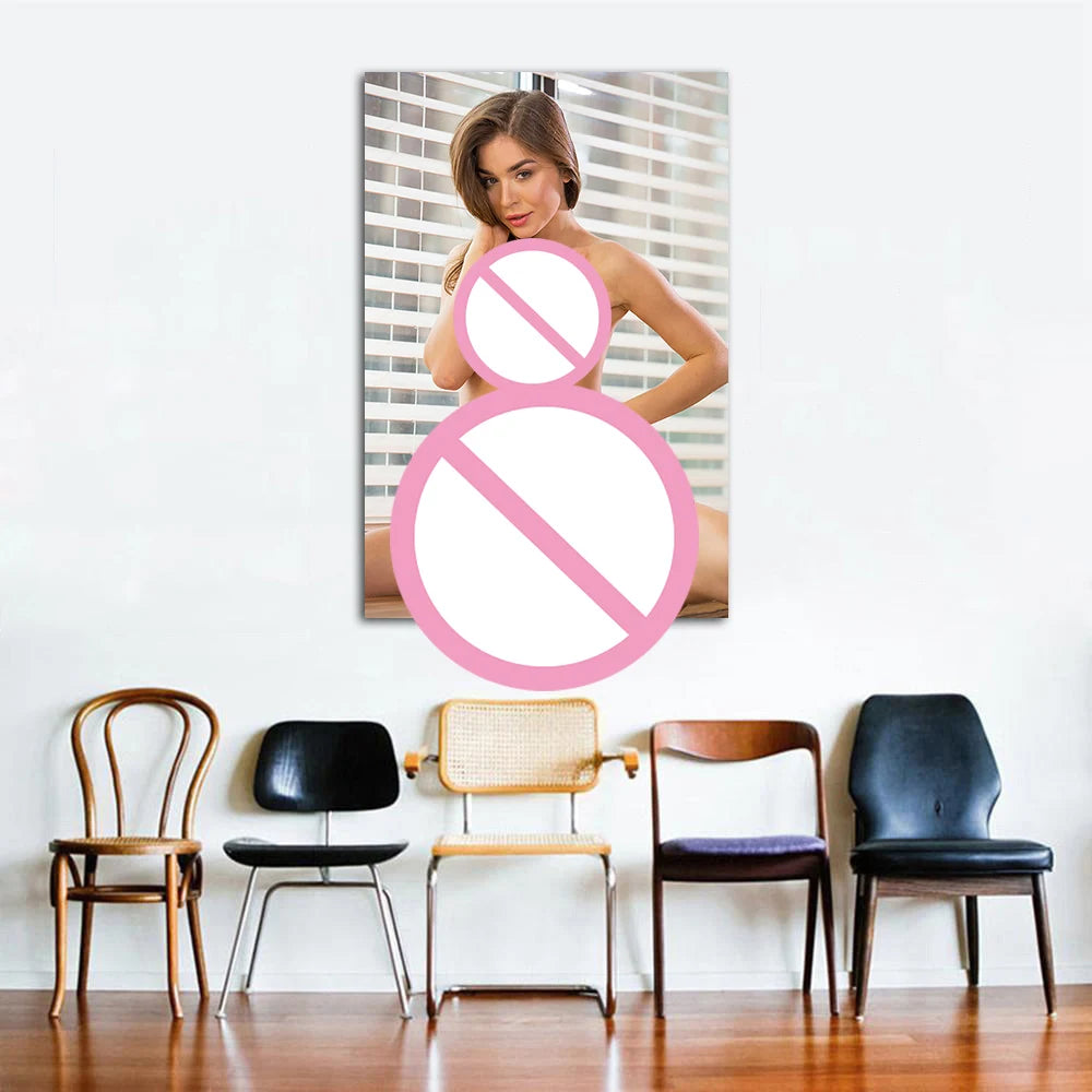 Wall Art Canvas Painting for Home Decor Beautiful Woman Poster & Print Art Illustration Room Decoration Accessories