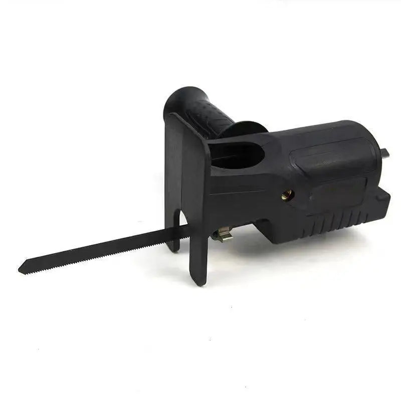 Power Tool Package for Cutting, Wood, PVC, Steel Pipe with Reciprocating Saw and Electric Drill Adapter