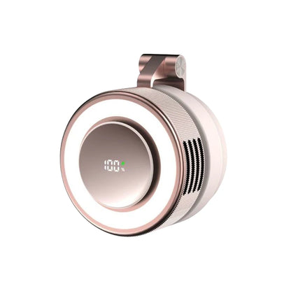 Portable Fan Mini Handheld Rechargeable Bladeless Electric Fan Suitable for Outdoor Ventilation With magnetic attachment