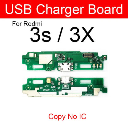Charging USB Jack Port Board For Xiaomi Redmi 2 2A 2S 3Pro 3X 4 4Pro 4A 4X 5 5Plus 5A 6Pro 6A 7 7A 8A 9 USB Charger Dock Board