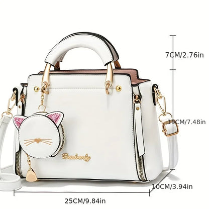 Women's Handbags Fashion Handbags Women's Handbags Crossbody Large Capacity Cat Purse