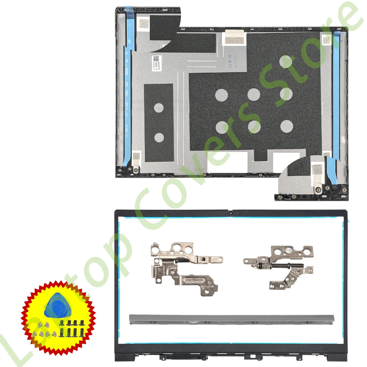 New Lid For ThinkBook 15 G2 ITL 15 G2 ARE LCD Back Cover 5CB1B34808 Front Bezel 5CB1B34809 Hinges Hingcover Replace