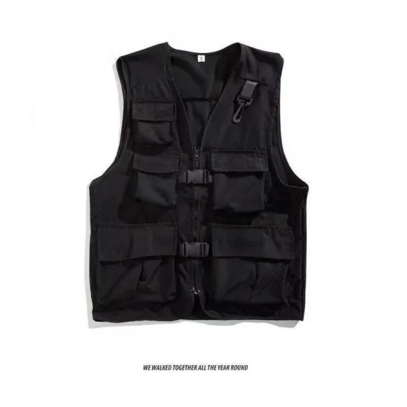 Trendy functional versatile vest for spring and summer