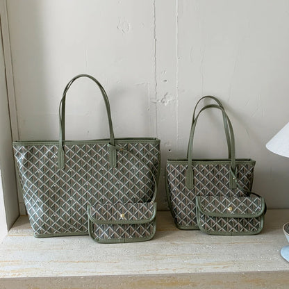 Women's Tote Bag New Simple Double Sided Available Mother and Child Large Capacity Casual Handbag Shopping Bag Tote Bag