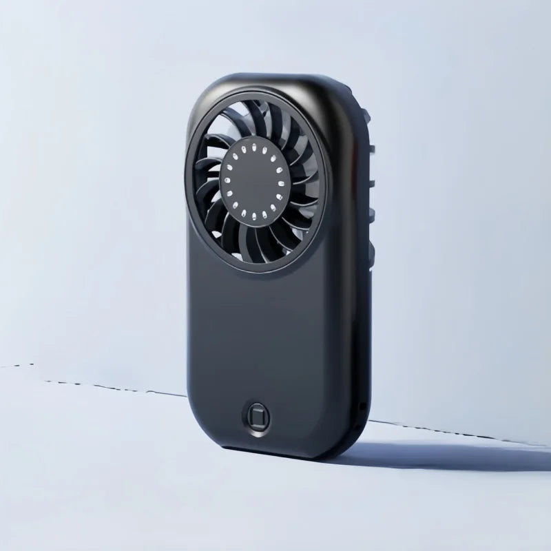 Portable Handheld High Speed Fan 5 Speed Adjustable USB Rechargeable Lightweight Mini Personal Fan for Outdoor Travel Office