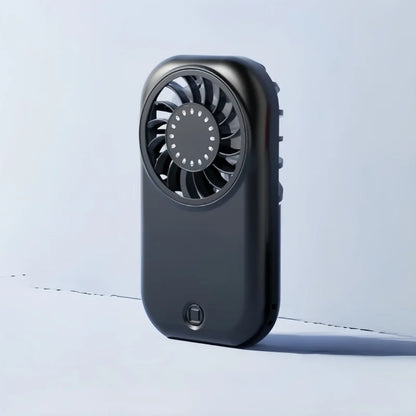 Portable Handheld High Speed Fan 5 Speed Adjustable USB Rechargeable Lightweight Mini Personal Fan for Outdoor Travel Office