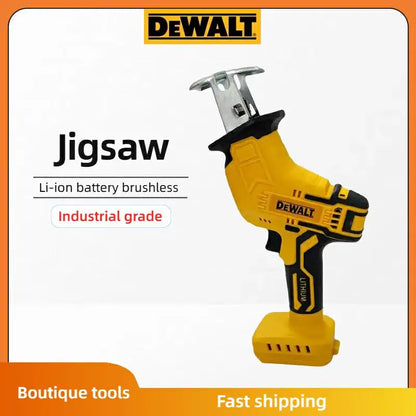 Dewalt 20V Brushless Reciprocating Saw: Multifunctional Electric Sabre Saw with Powerful Motor for Metal, Wood & Pipe Cutting