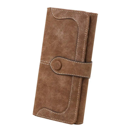 Vegan Pu Wallet 17 Card Slots Long Wallet 70% off Minimalist Wallet Credit Card Wallet Matte Leather Card Holder Pocket