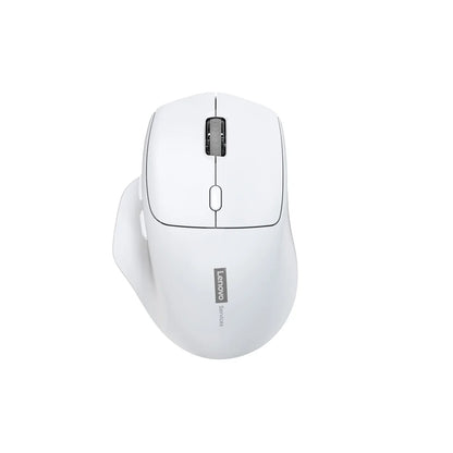 Lenovo Wireless Mouse, Ergonomic Design, Comfortable to Use, Dual-Mode Connection, Suitable for Gaming and Office Use, Large-Capacity Battery
