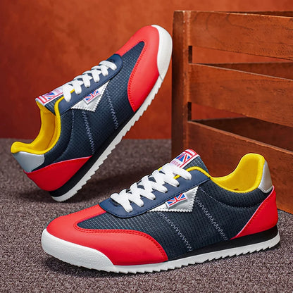 A Pair of Men's Casual Sports Shoes, Lightweight, Breathable, Comfortable, Versatile, Trendy and Casual, Suitable for Men's Outdoor Activities, Camping, Running, Exercise, and Fitness. Men's Casual Sports Shoes 9