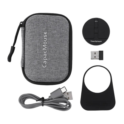 3 Mode BT 5.2/2.4G/USB Computer Mouse 3 Adjustable DPI Wireless Mice Rechargeable Mini Capacitive Mouse With USB Receiver For PC