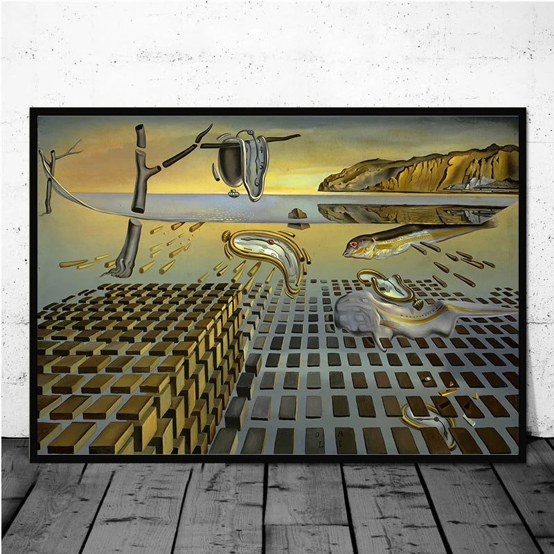Surrealism Canvas Paintings By Salvador Dali Famous Wall Art Posters and Prints Wall Pictures for Living Room Home Decor